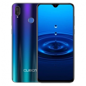 Cubot R15 SmartPhone Android 9.0 6.26'' 19:9 Water-Drop Screen MT6580P Quad Core 2GB+16GB Finger ID Dual Rear Camera13MP