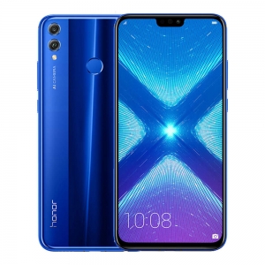 Global Version HUAWEI Honor 8X 6.5 Inch FHD+ Full Screen 4G LTE Smartphone Kirin 710 4GB 64GB 20.0MP+2.0MP Dual Rear Cameras Android 8.1 Touch ID
