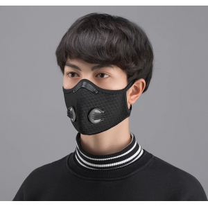 ROCKBROS Cycling Face Mask Filter KN95 Anit-fog Breathable Dustproof Bicycle Respirator Sports Protection Dust Mask Anti-droplet
