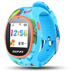 ZGPAX S866 Kid Smart Watch GSM Phone GPS LBS Wifi Bluetooth Location SOS Track Playback Regional Fence Remote Monitor -