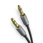 ROCK JACK Audio AUX Cable, Male to Male 3.5mm to 3.5mm Universal Gold Plated Auxiliary Audio Stereo Cable Cord Jack to Jack