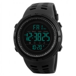 SKMEI 1251 Men Sports Watches Countdown Double Time Watch Alarm Chrono Digital Wristwatches 50M Waterproof Relogio Masculino