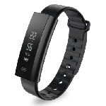 Zeblaze Arch 0.87 Inch OLED Display Smart Band IP67 Waterproof Bluetooth Smart Bracelet Stopwatch Health Tracker Blood Pressure Heart Rate Sleep Monitor Alarm Reminder Fatigue Measurement for Android iOS